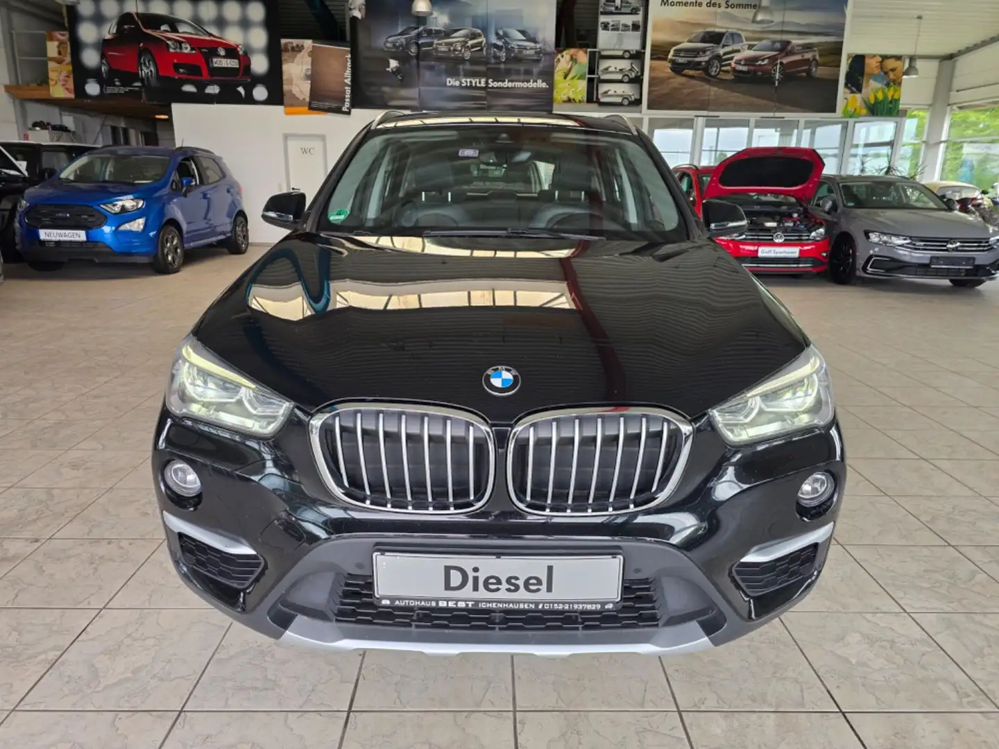 BMW X1 xDrive 20d xLine NAVI LEDER LED SHZ HUD HIFI Noir - 2