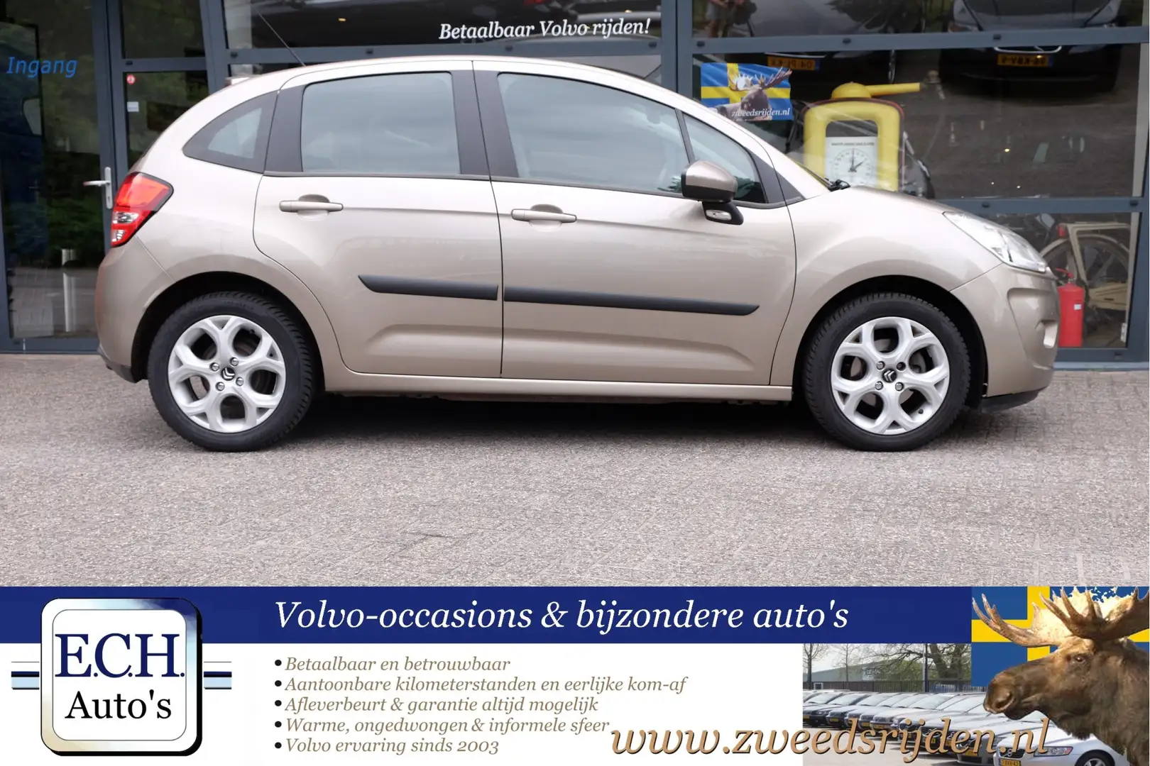 Citroen C3 1.4 VTi Ligne Business, Airco, Trekhaak Beige - 2