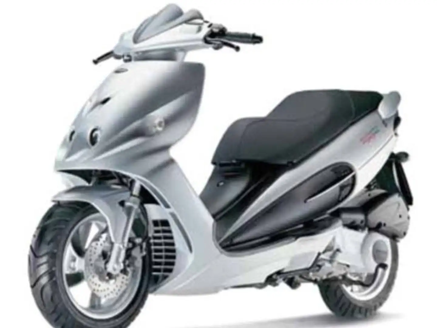 Malaguti Phantom Max 200 Argent - 1