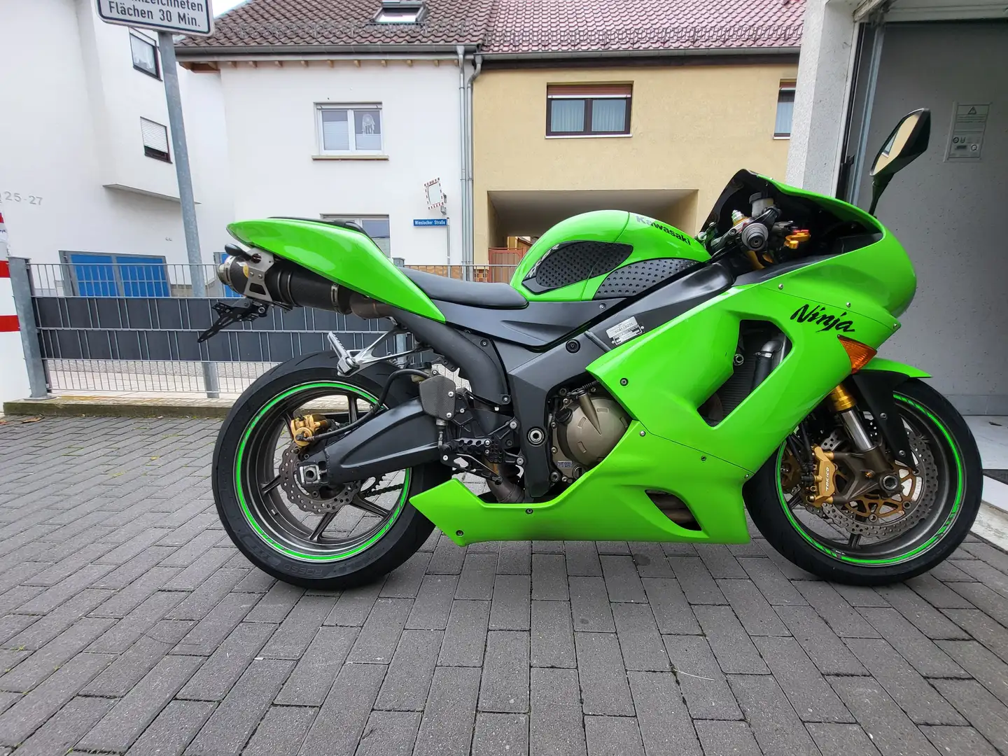 Kawasaki Ninja ZX-6R Echte 42.000 km Verde - 2