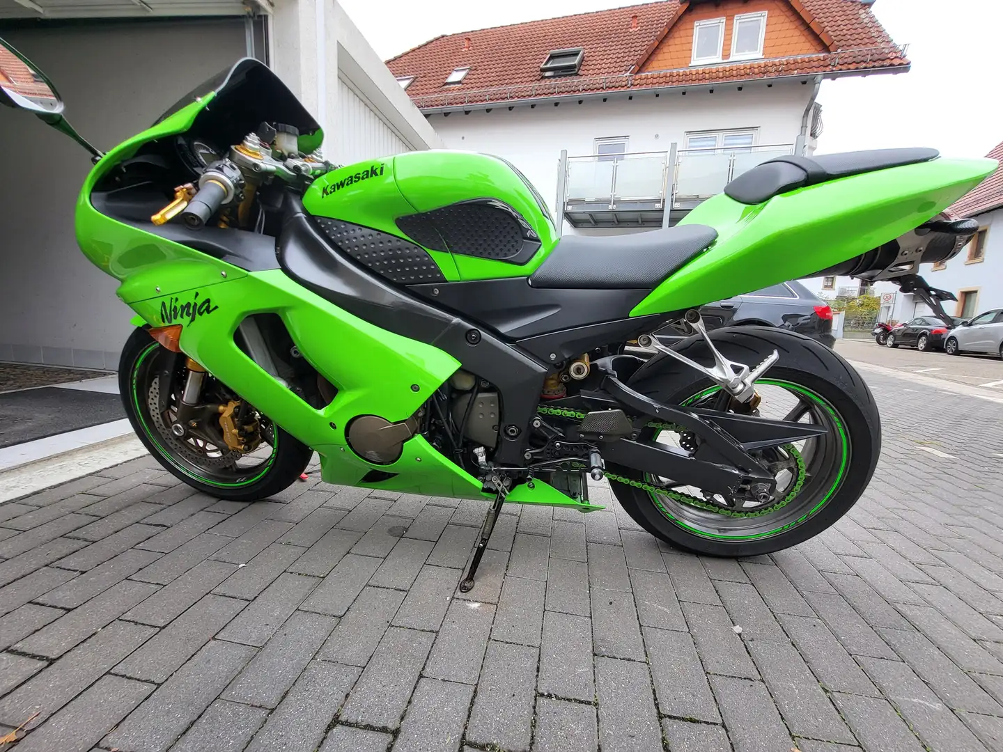 Kawasaki Ninja ZX-6R Echte 42.000 km Verde - 1