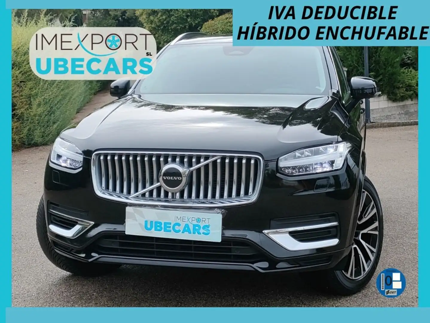 Volvo XC90 2.0 T8 AWD Plus Bright Recharge Auto Negro - 1