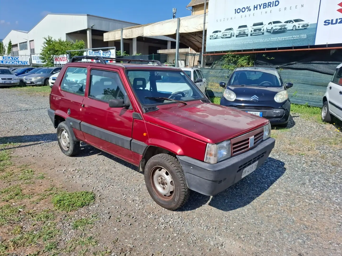 Fiat Panda 1100 i.e. cat 4x4 Country Club Rouge - 1