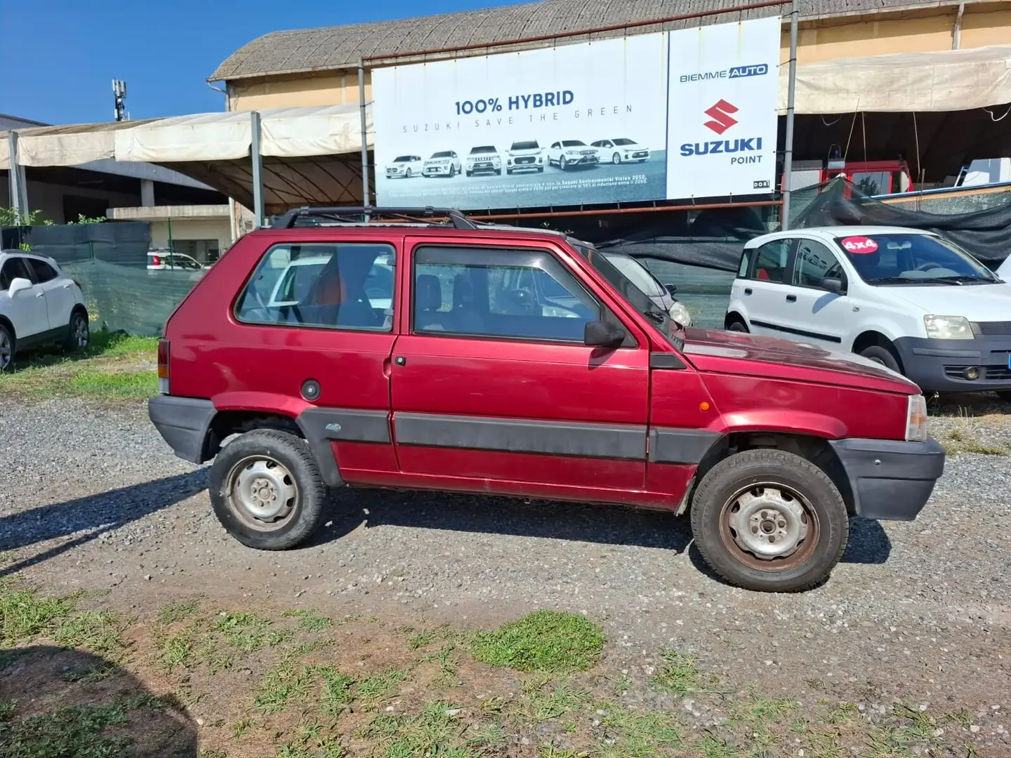 Fiat Panda 1100 i.e. cat 4x4 Country Club Rouge - 2