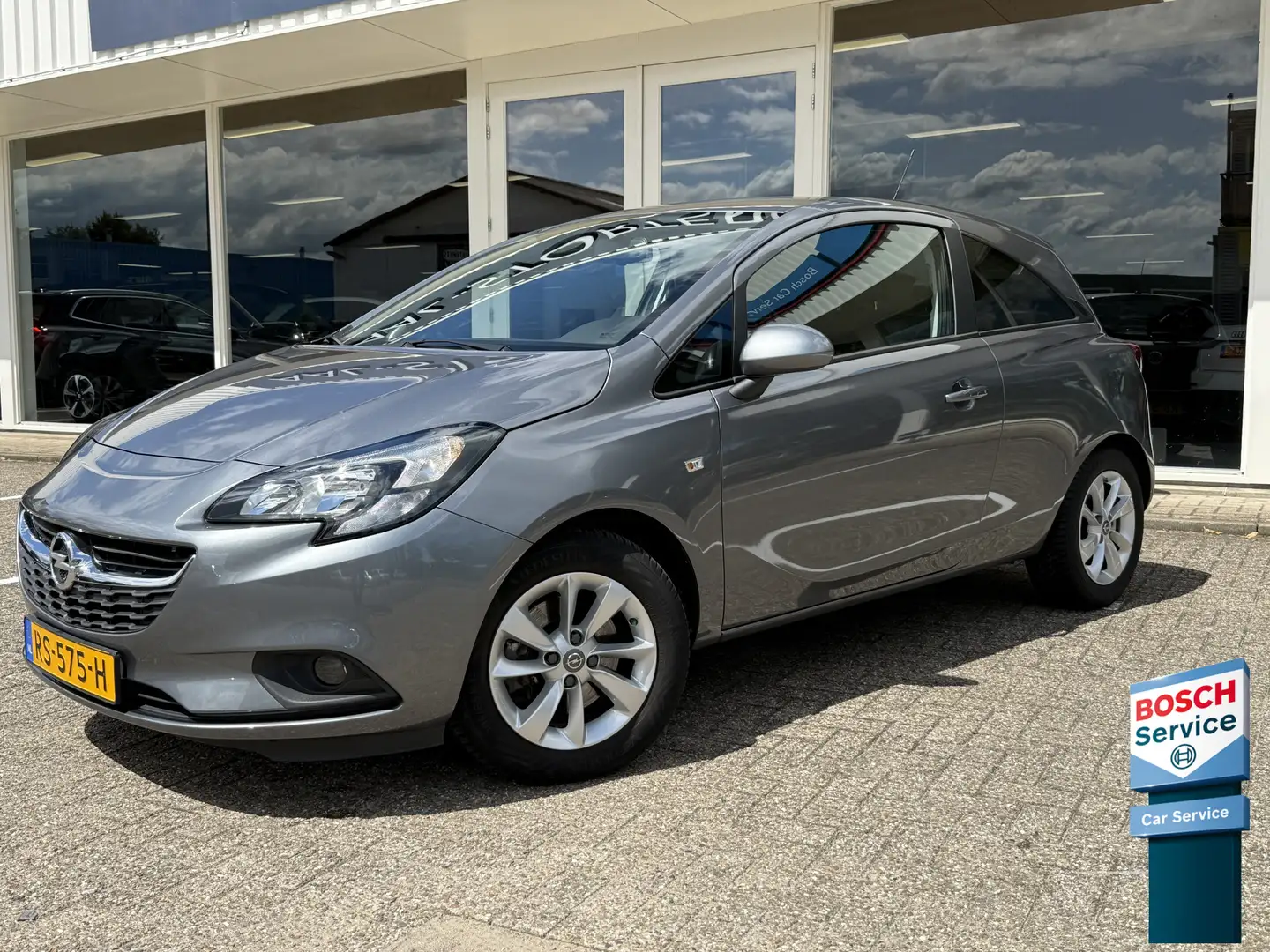 Opel Corsa 1.4-16V Turbo 175pk Sport | Airco | Cruise | Apple Grijs - 1