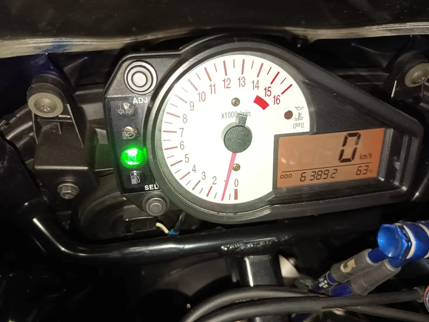 Suzuki GSX-R 600 K3 Azul - 2