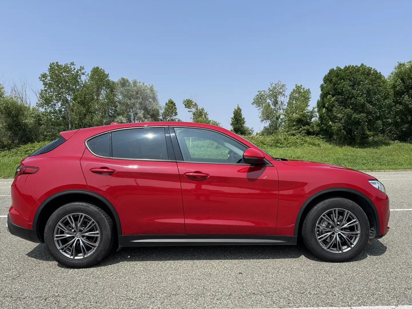 Alfa Romeo Stelvio 2.2 t Business 190cv  UniPro Sensori Park Camera ! Rojo - 2
