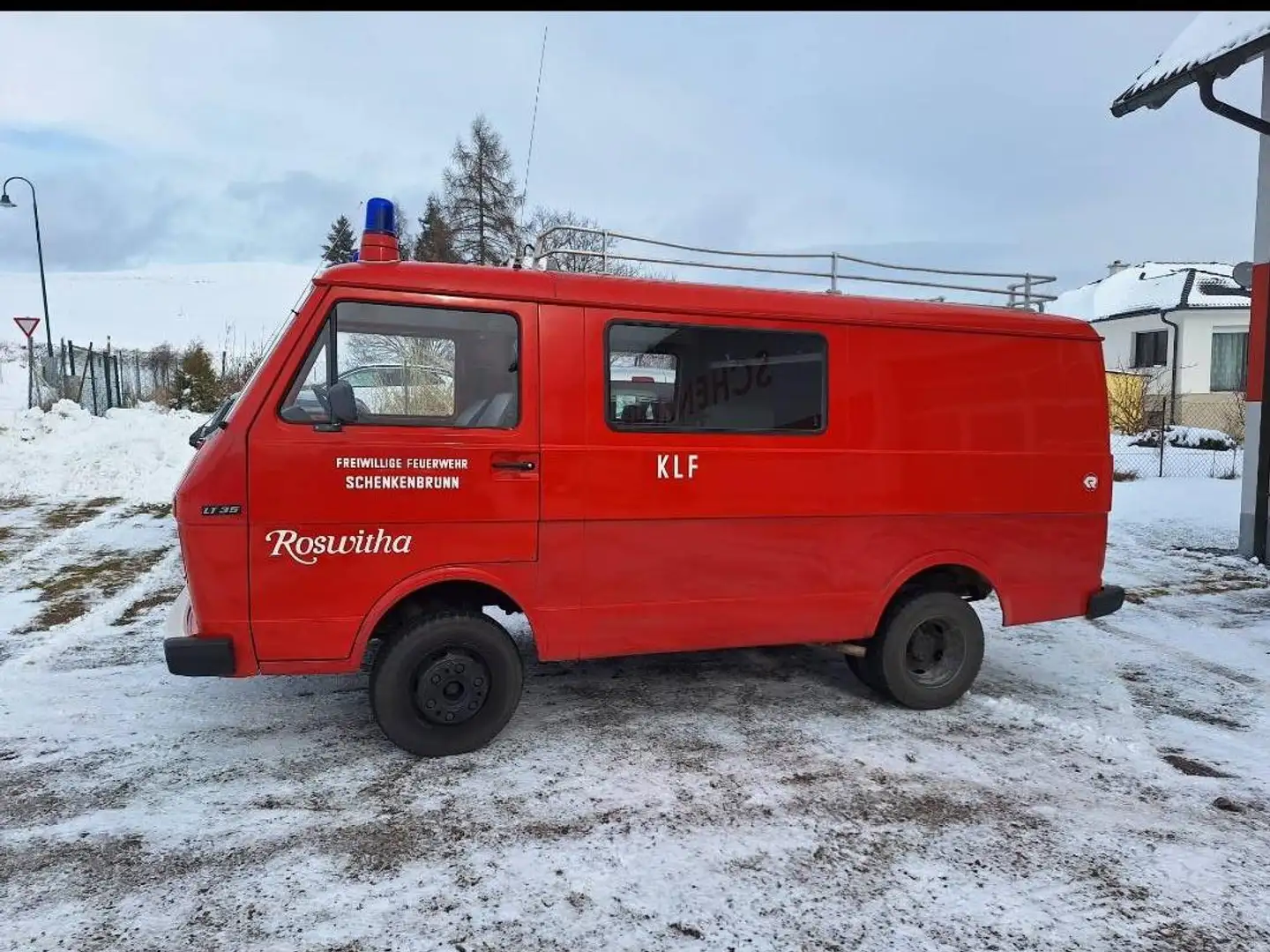 Volkswagen LT 35 Rot - 1