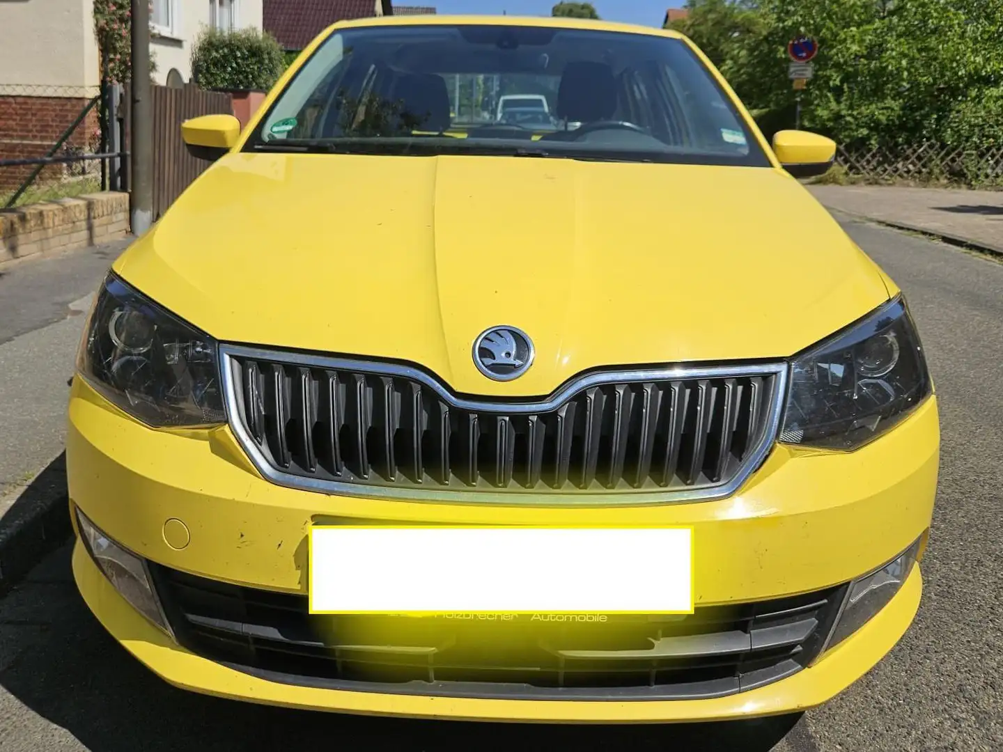 Skoda Fabia Fabia 1.4 TDI Active Желтый - 1