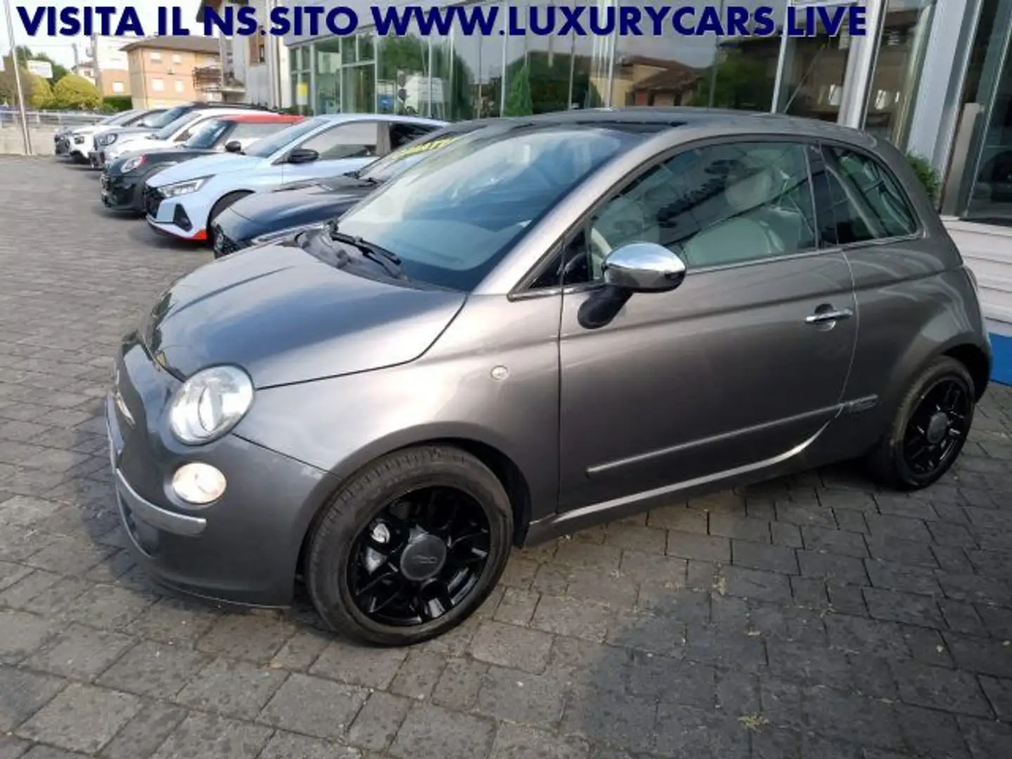 Fiat 500 1.2 Lounge NEOPATENTATI Gris - 2