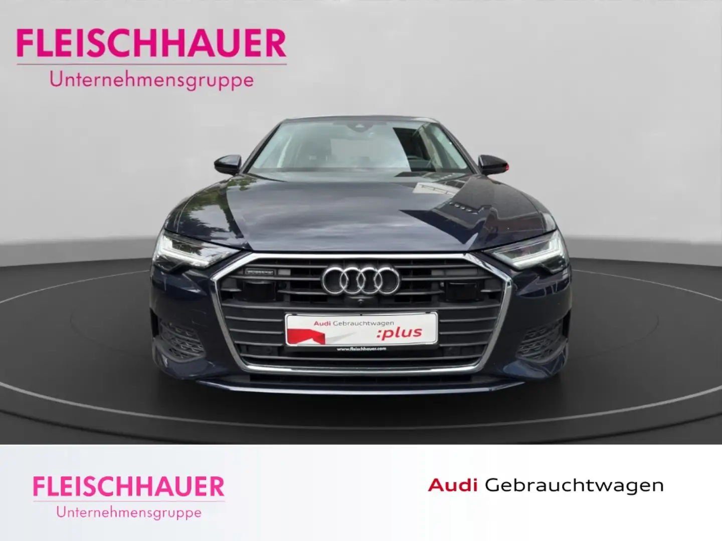 Audi A6 Limousine 50 TFSI e quattro LED+ACC+HUD+360°+RFK+S Blauw - 2