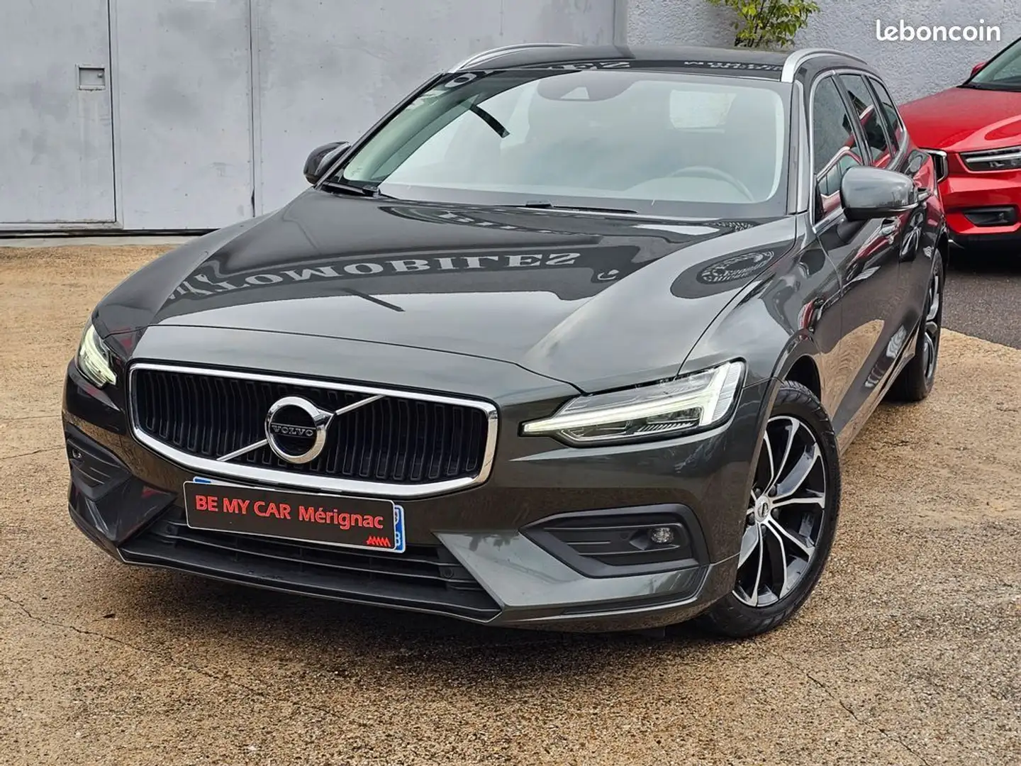 Volvo V60 Superbe d3 bva 1°main 2021 +options Gris - 2