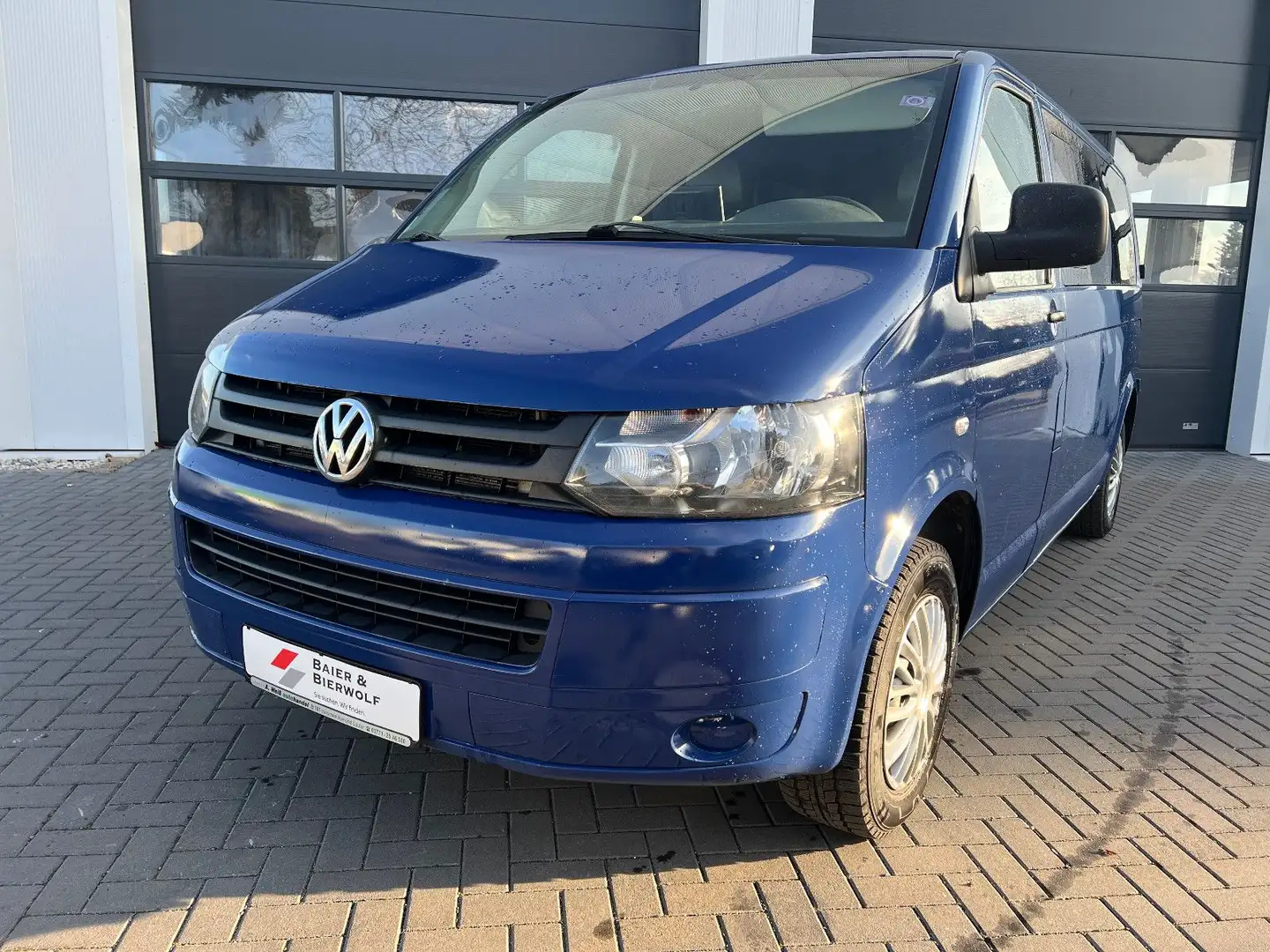 Volkswagen T5 Transporter lang 4Motion 8 Sitzer AHK PDC Bleu - 2