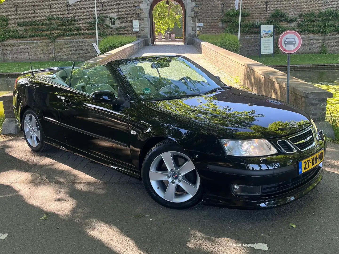 Saab 9-3 9-3 2.8 V6 T Aero Zwart - 1