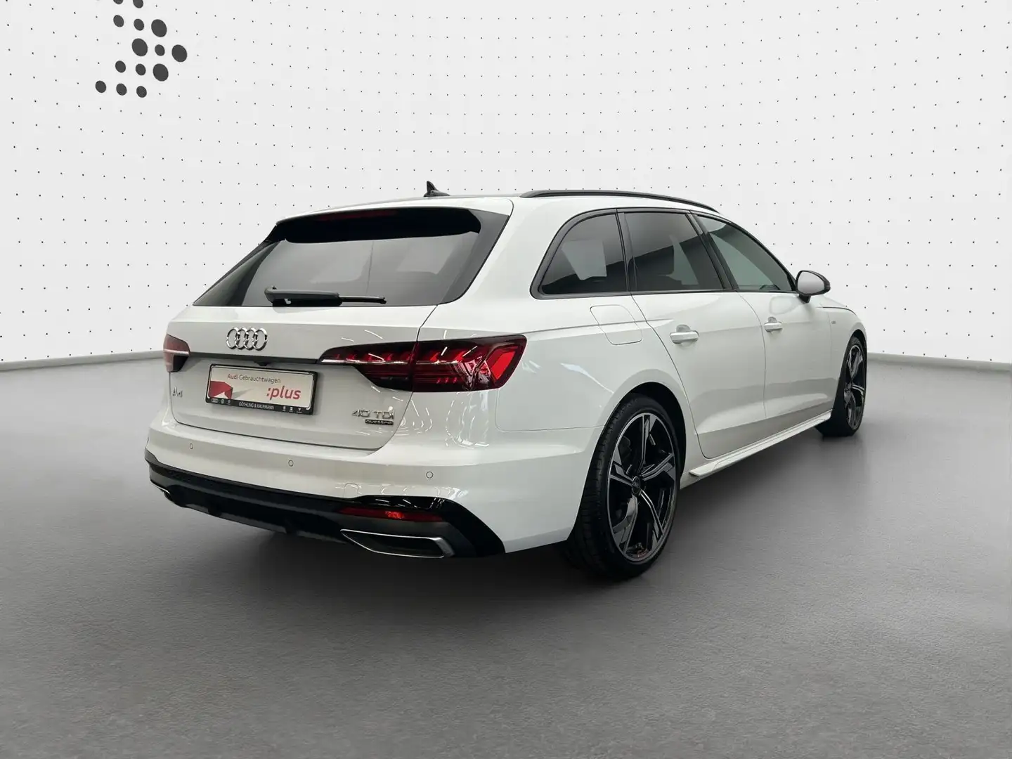 Audi A4 40 TDI qu 2x S line S tro*B&O*LED*Virtu Weiß - 2