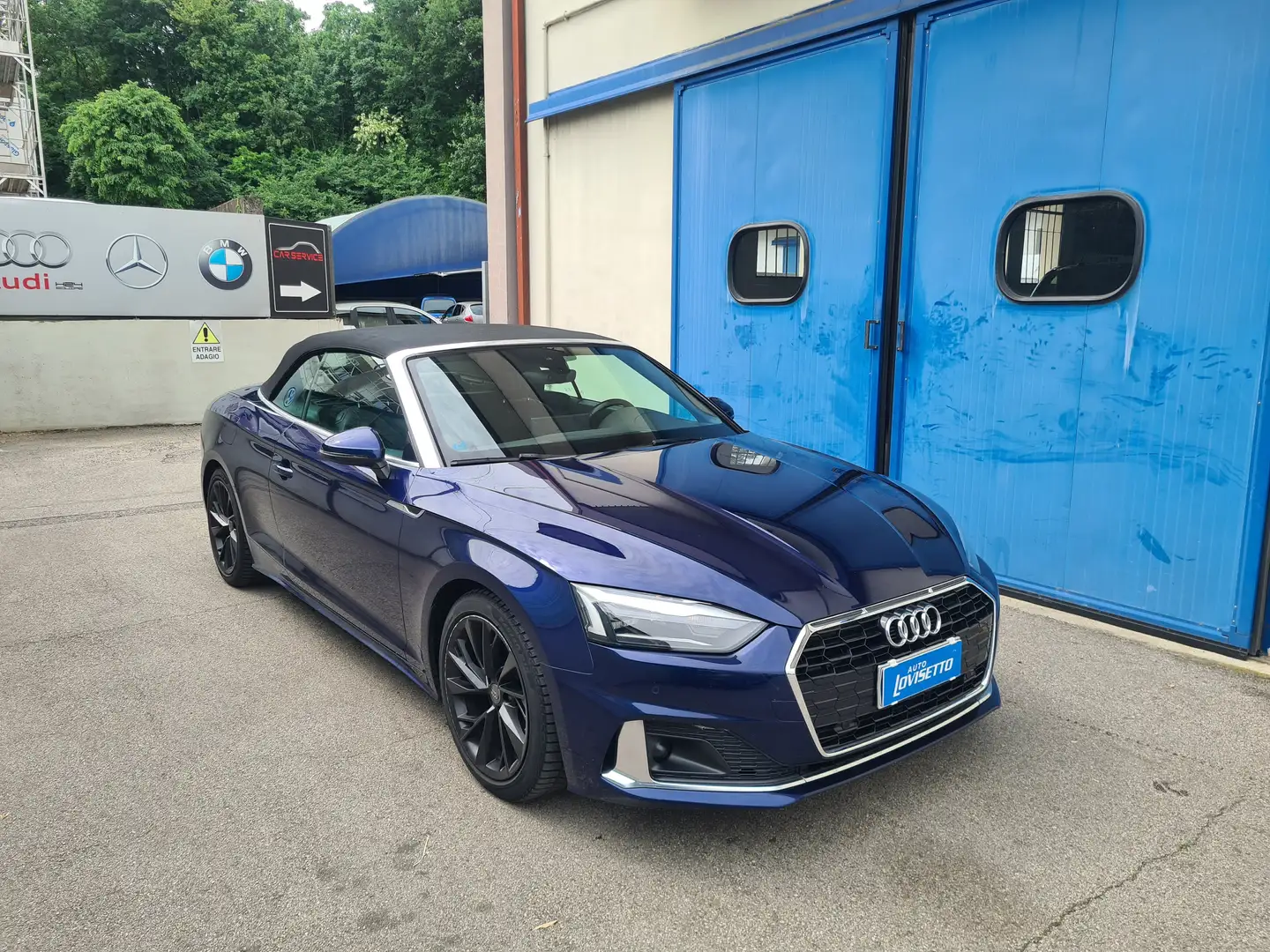 Audi A5 A5 CABRIO 2.0 TDI 163 CV MHEV - ADVANCED Kék - 1