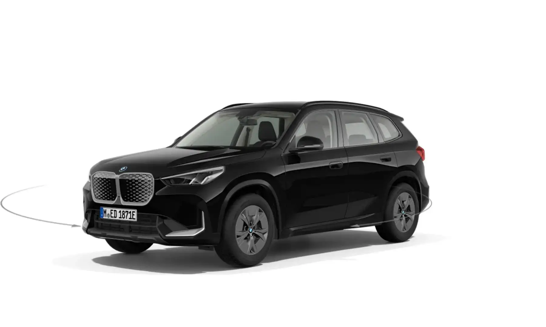 BMW iX1 eDrive20  17LM+NAVI+LED+SHZ+KAMERA+PDC Schwarz - 2