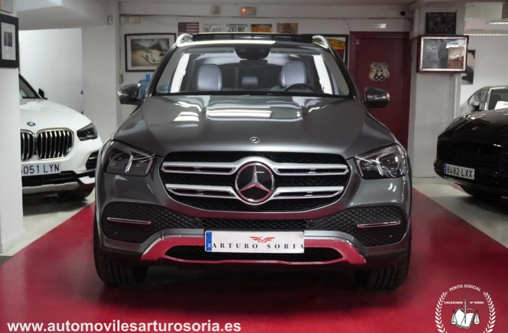 Mercedes-Benz GLE 450 4Matic Aut. Gris - 2