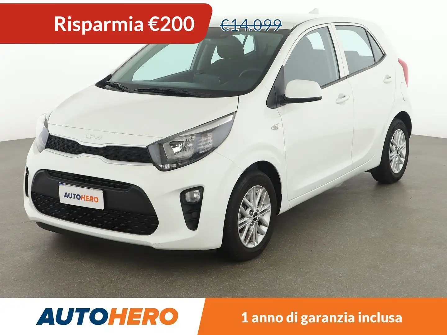 Kia Picanto 1.0 Urban Bianco - 1