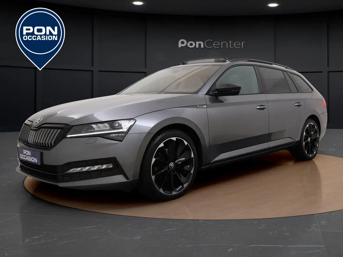 Skoda Superb Combi 1.4 TSI 218 PK iV Sportline Business | Pano Gris - 1