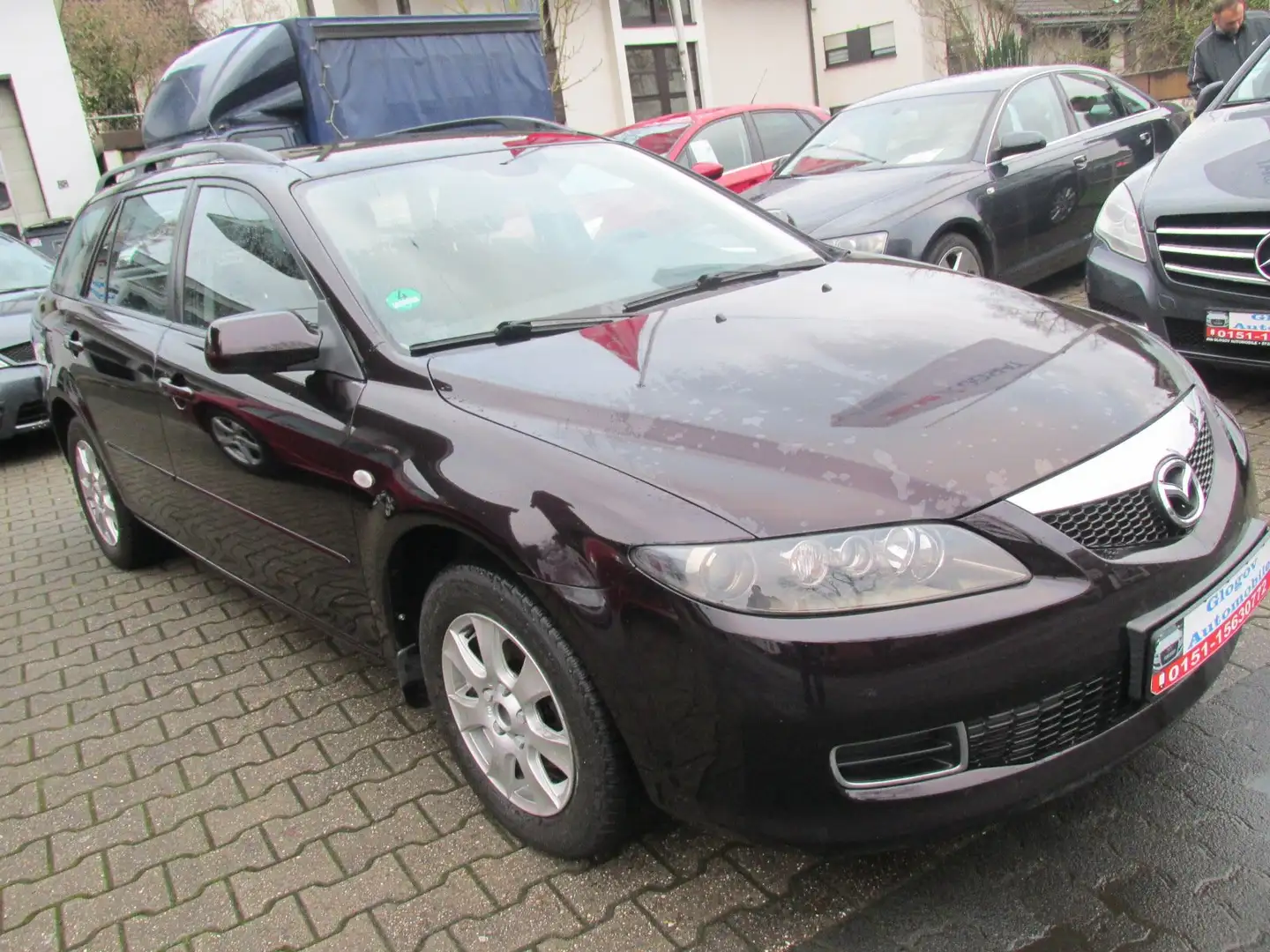 Mazda 6 2.0 CD Sport Exclusive*ERST103000KM*MOTOR DEFEKT Schwarz - 2