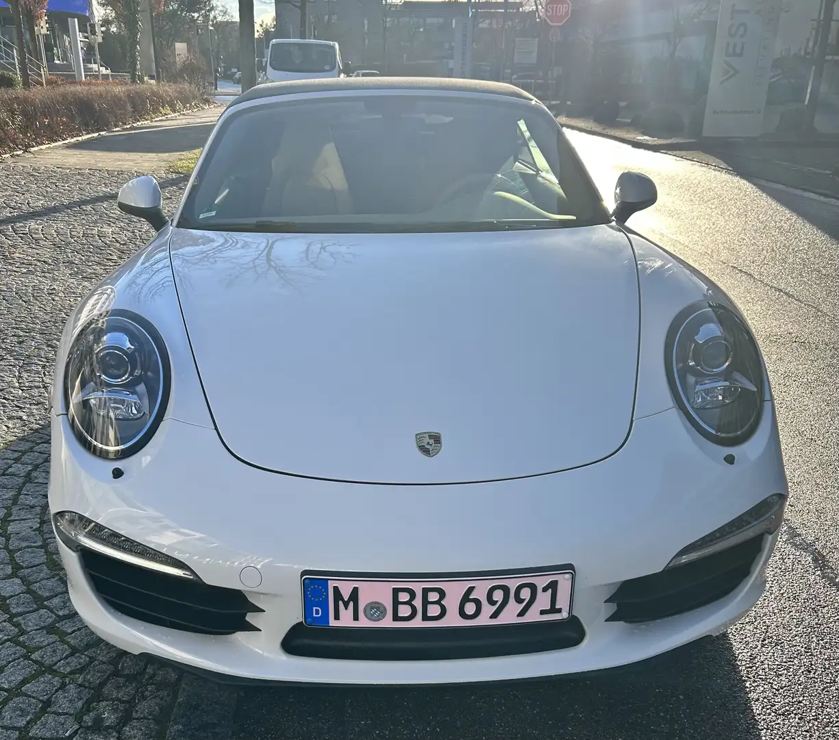 Porsche 991 Carrera S Cabriolet Sport Chrono Paket Weiß - 1