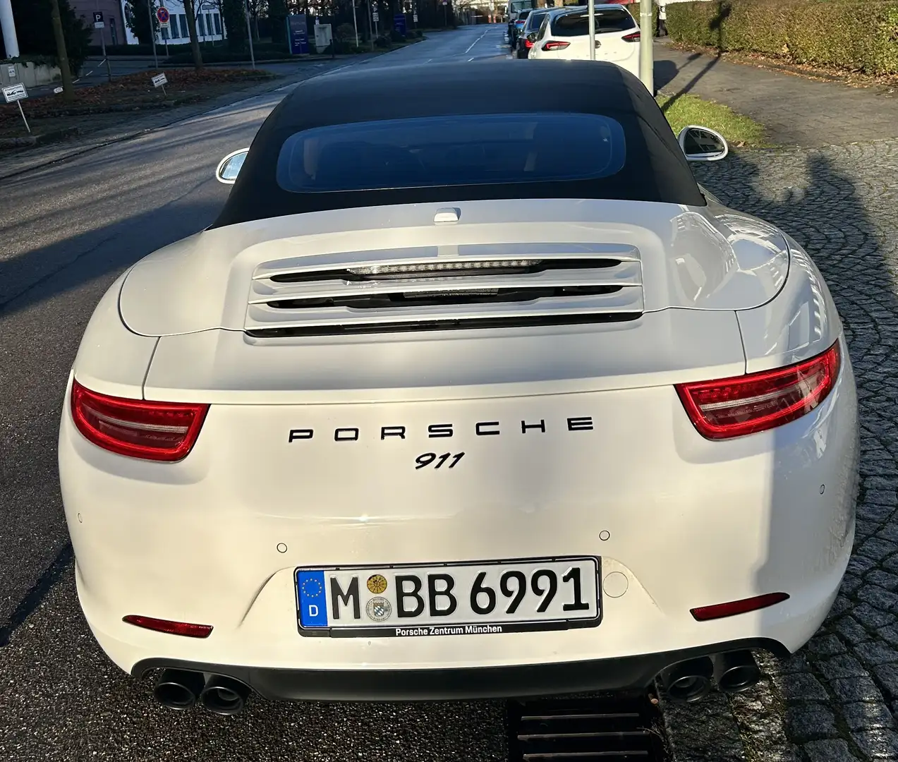 Porsche 991 Carrera S Cabriolet Sport Chrono Paket Weiß - 2