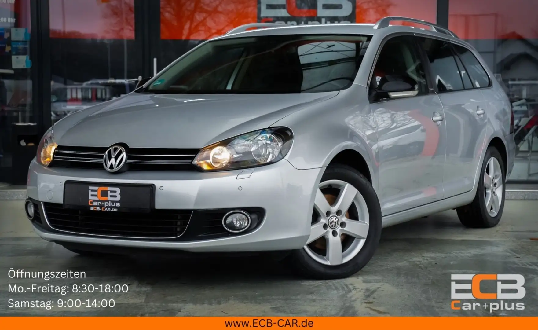 Volkswagen Golf VI Variant Style *SHZ/Klimaaut./Scheckheft* Silber - 1