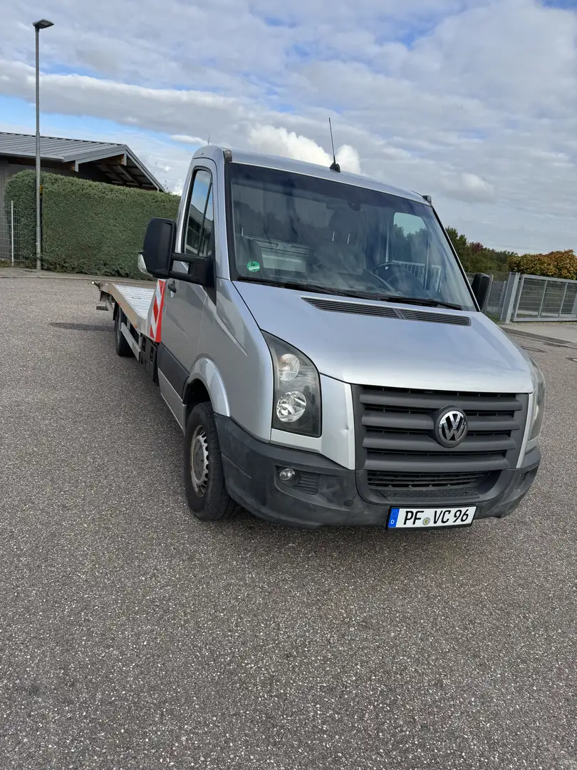 Volkswagen Crafter Abschleppwagen Silber - 2