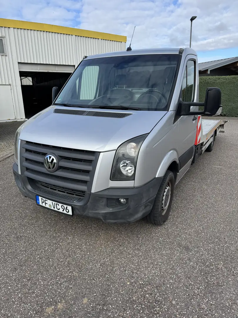 Volkswagen Crafter Abschleppwagen Silber - 1