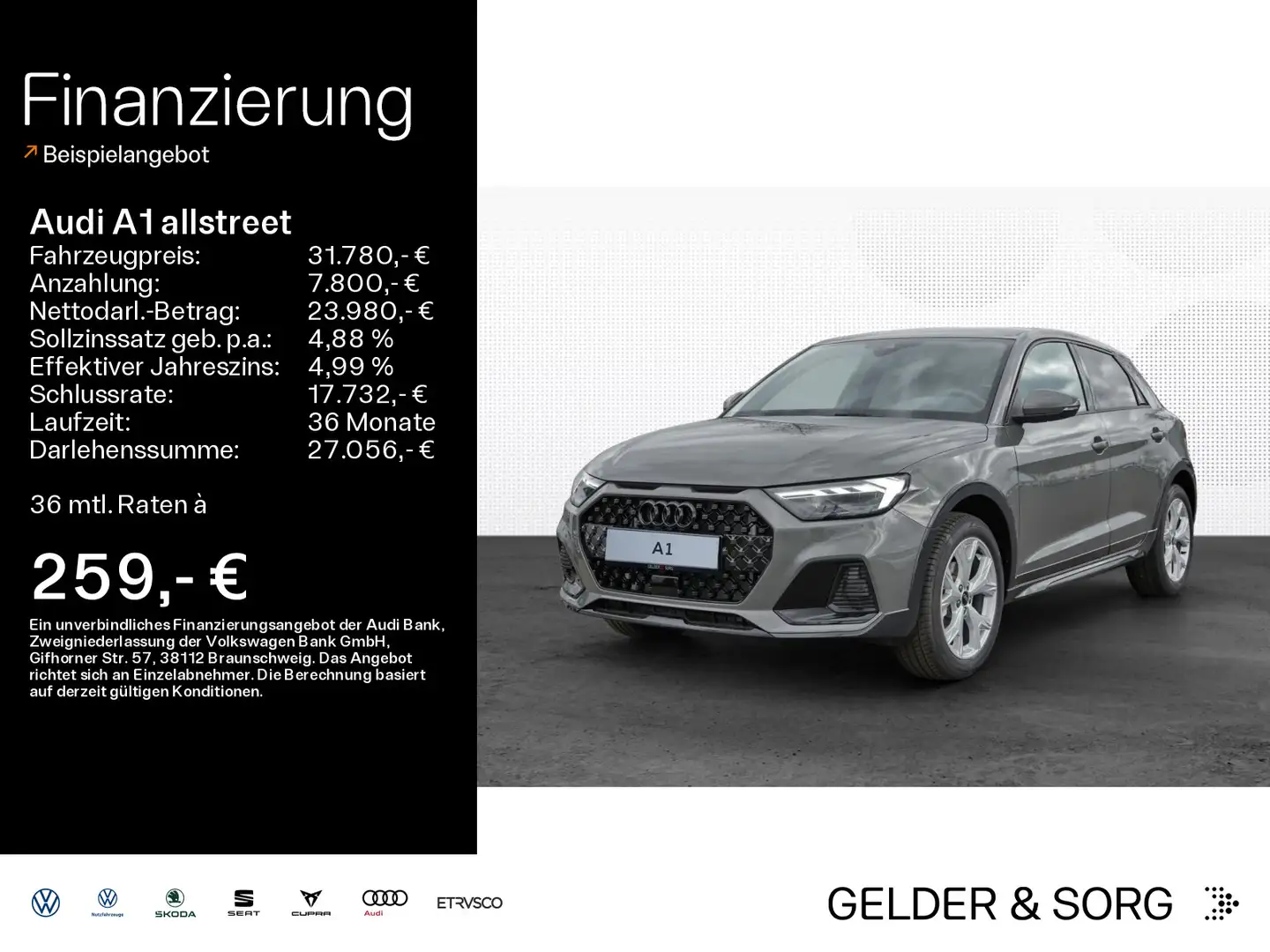 Audi A1 S line 35 TFSI INFOTAINMENT+|KAMER Grijs - 1