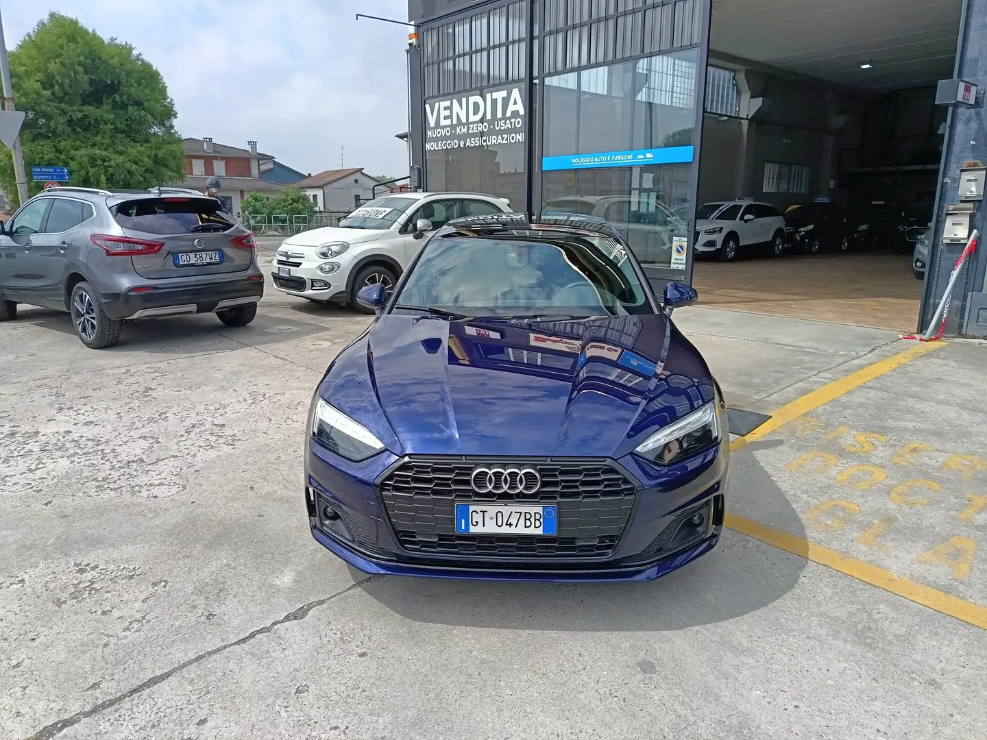 Audi A5 Sportback 40 2.0tdi mhev BusinessAdvanced s-tronic Bleu - 1