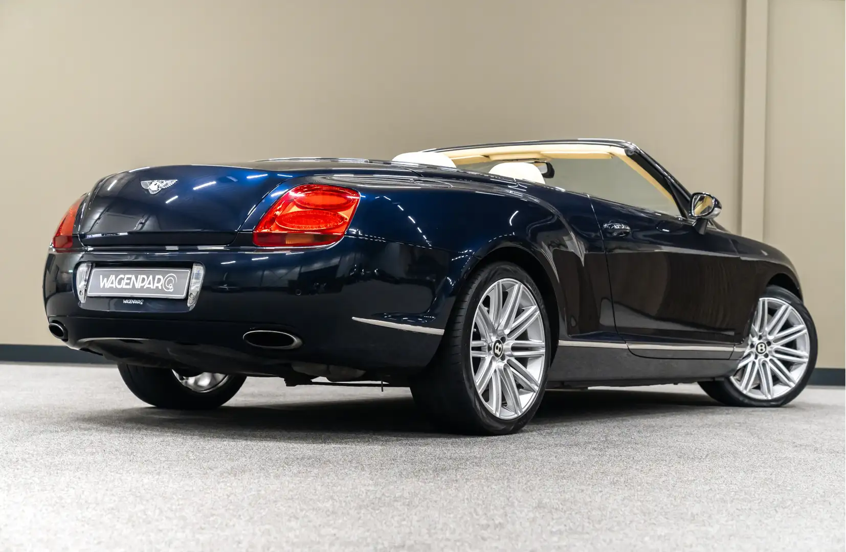 Bentley Continental GTC 6.0 W12 SPEED VELGEN*ONDERHOUDEN Синій - 2