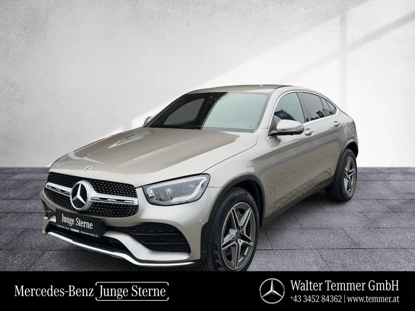 Mercedes-Benz GLC 220 d 4MATIC Coupé AMG Prem Distr AHV 360°Kam Silber - 1