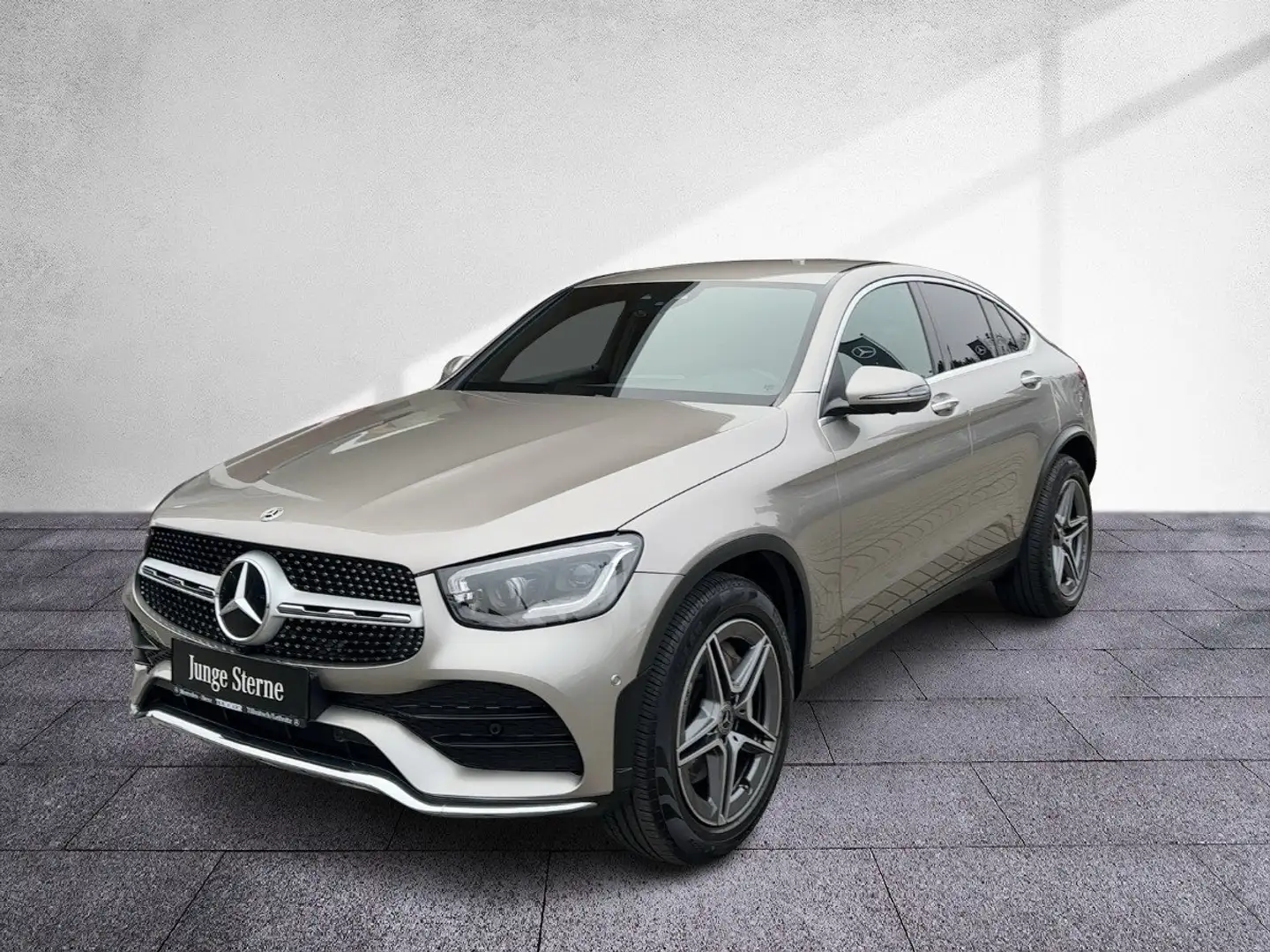 Mercedes-Benz GLC 220 d 4MATIC Coupé AMG Prem Distr AHV 360°Kam Silber - 2