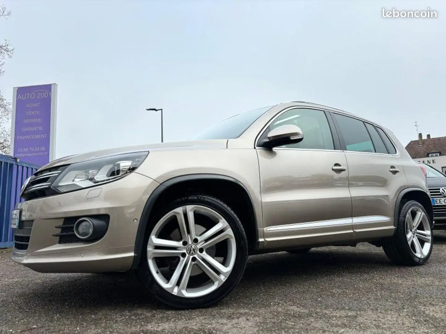 Volkswagen Tiguan 2.0 TDI 177CH BLUEMOTION TECHNOLOGY FAP R EXCLUSIVE 4MOTION DSG7 Beige - 1