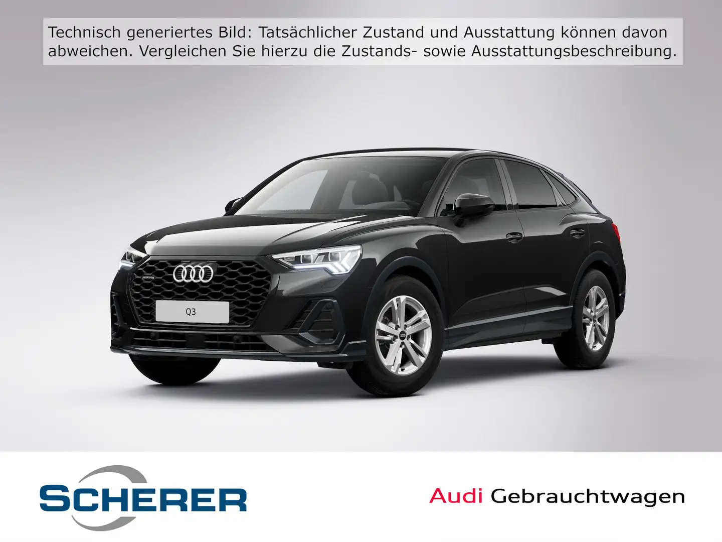Audi Q3 35 TDI quattro 110(150) kW(PS) S tr Schwarz - 1