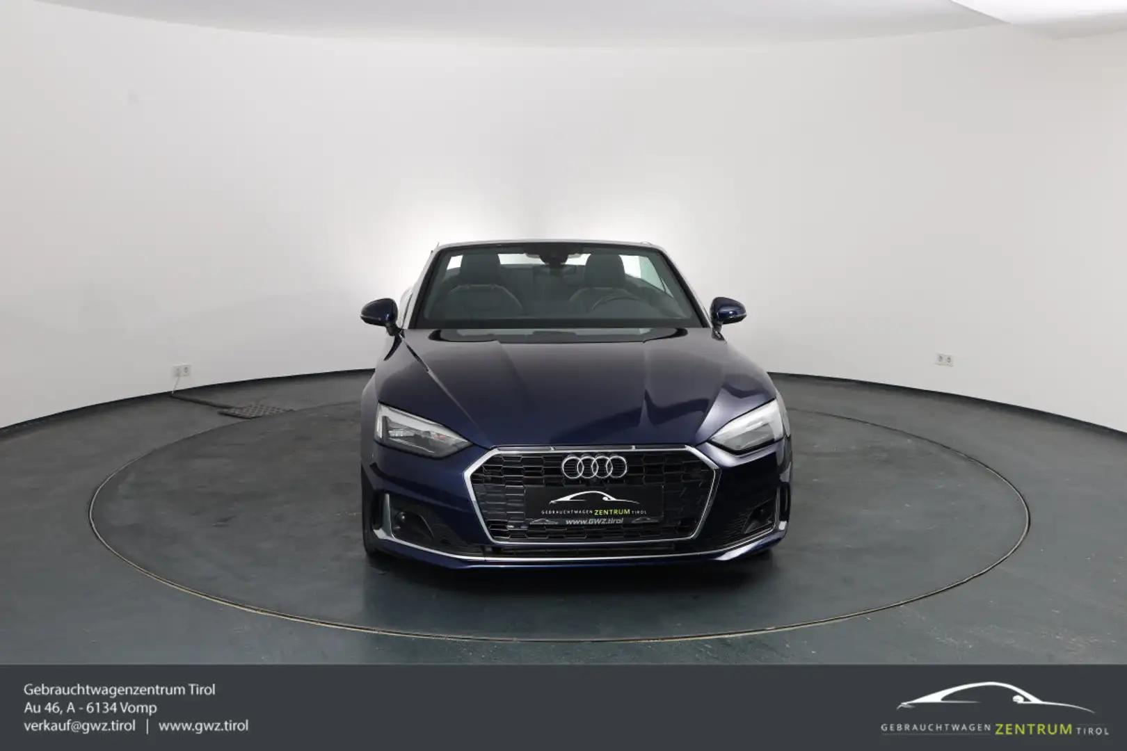 Audi A5 Cabrio 40 TFSI*LEDER*NAVI*SPORTPAKET*Top! Blau - 2