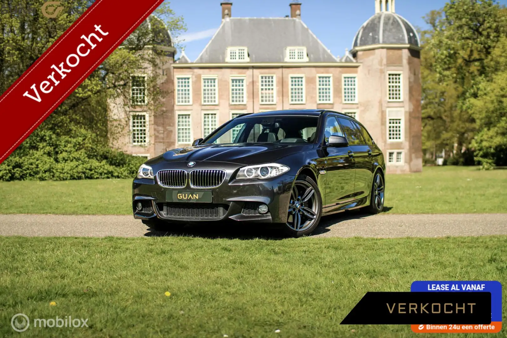 BMW 535 5-serie Touring 535xi High Executive Gris - 1