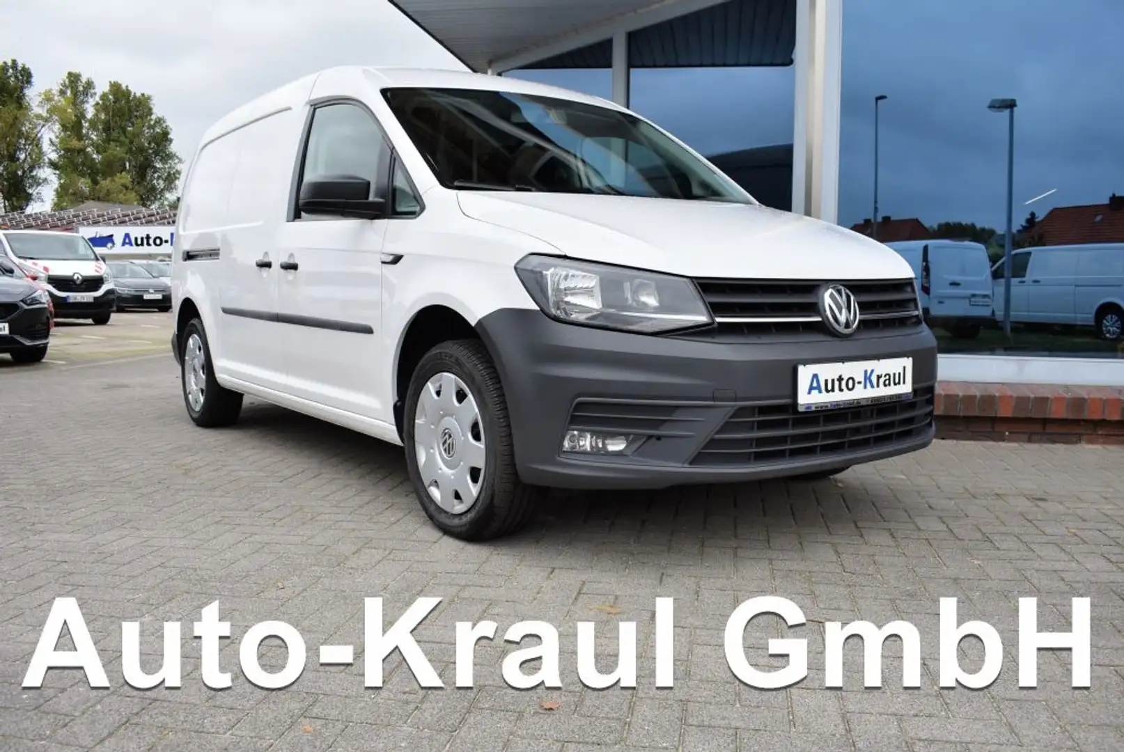 Volkswagen Caddy 2.0 TDI Maxi Navi Klimatron. Sitzheizung PDC AHK R Weiß - 1