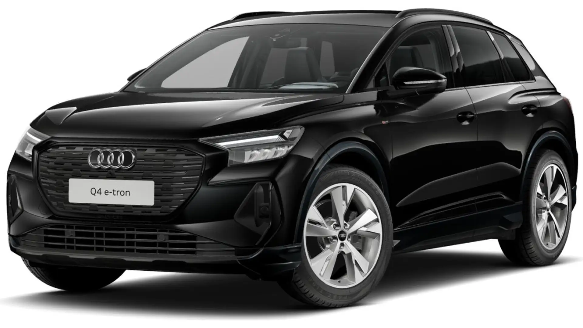 Audi Q4 e-tron 55 Quattro Schwarz - 1