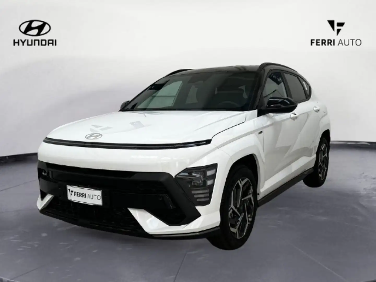Hyundai KONA 1.0 T-GDI Hybrid 48V iMT NLine N1 Bianco - 1