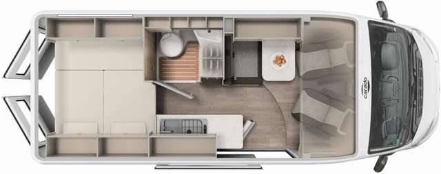 Carado pro+ CV 600 Schlafdach*2 AGM*DieselHzg*AHK*Radio
