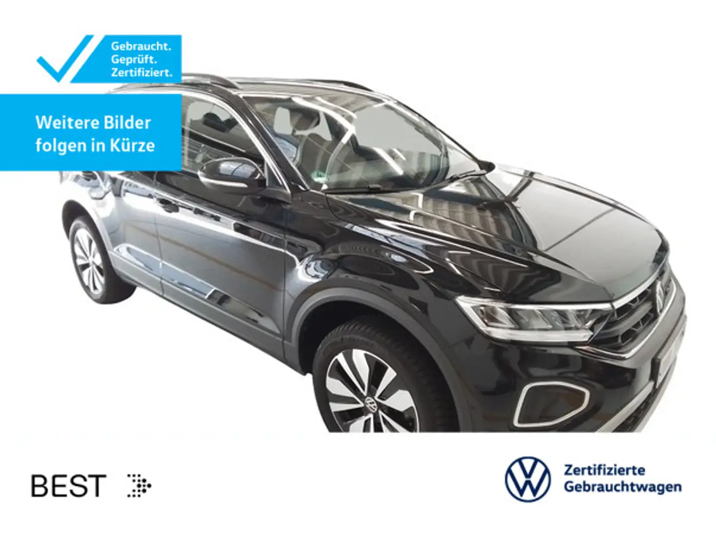 Volkswagen T-Roc T-ROC 1.5 TSI DSG MOVE*LED*KAMERA*NAVI*KLIMA*PDC Schwarz - 1