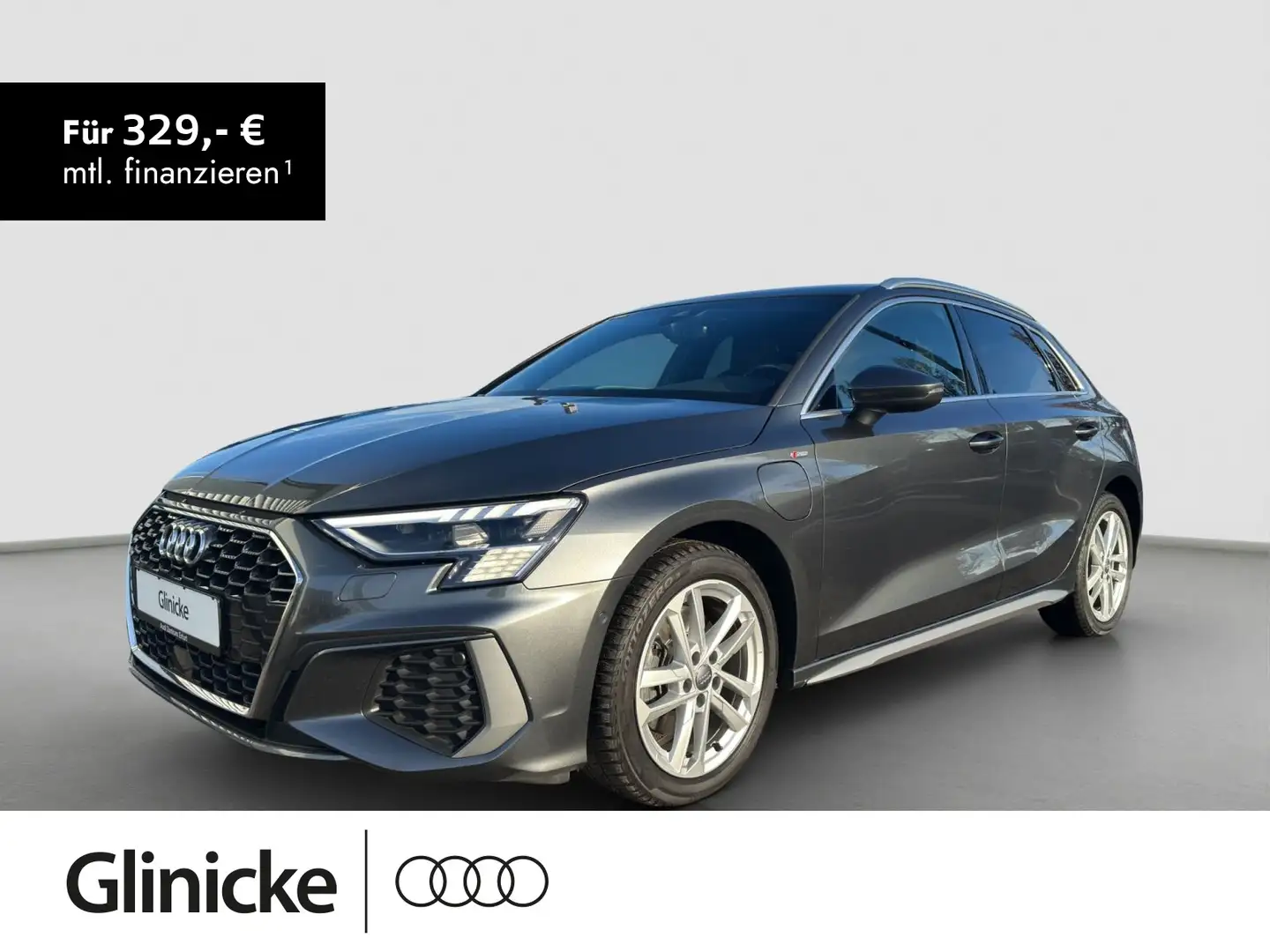 Audi A3 Sportback 40 TFSI e S line Matrix Navi Smartp Grau - 1