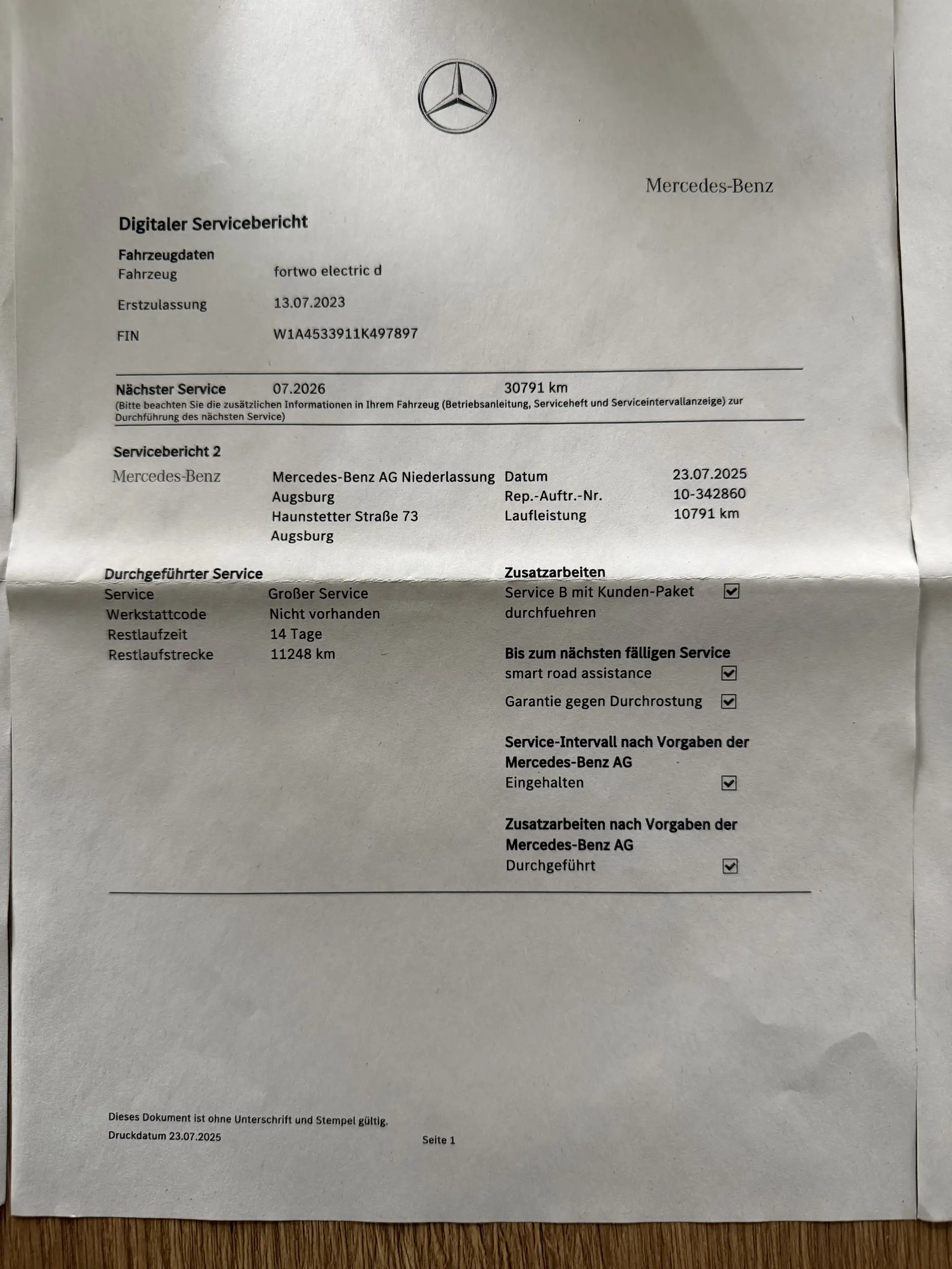smart forTwo electric drive / EQ (453.391) — photo 12