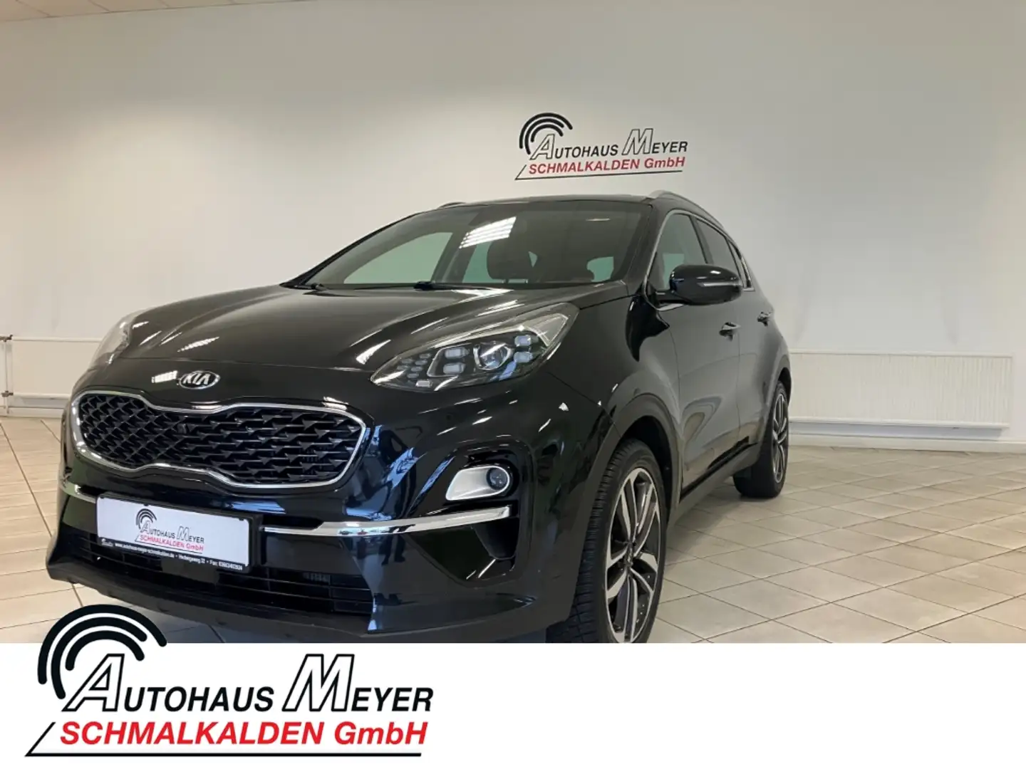 Kia Sportage 1.6 CRDi SPIRIT +LED+AHK+elektr.Heckklappe+Totwink Zwart - 1