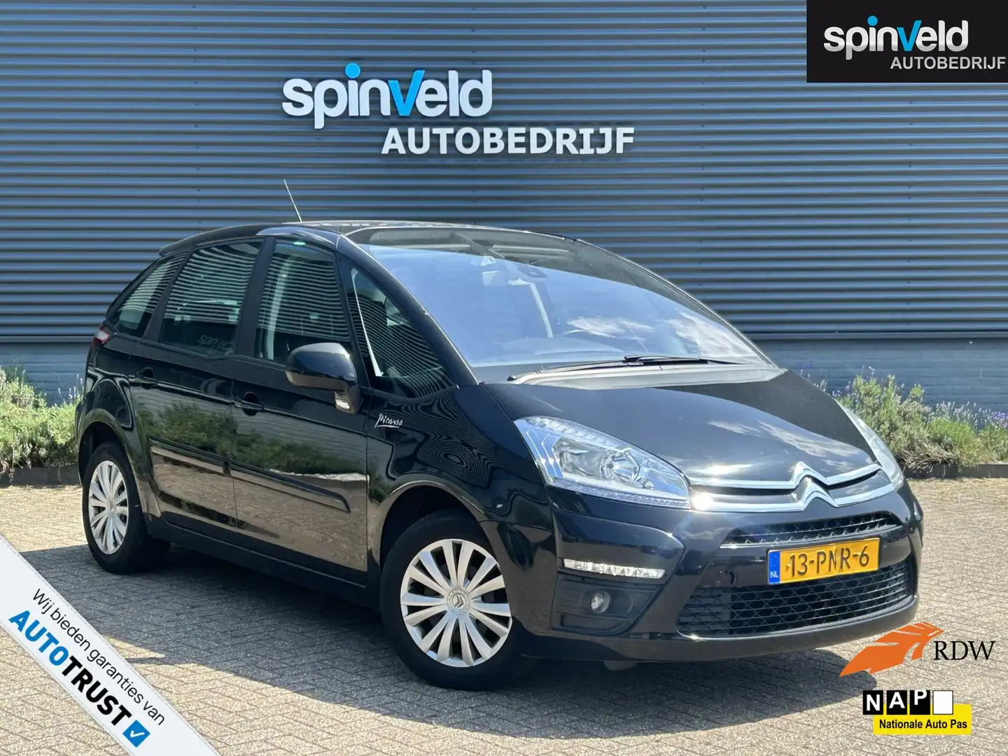 Citroen C4 Picasso 1.6 VTi Tendance BJ`11 NAP NL Cruise Airco Climate Zwart - 1