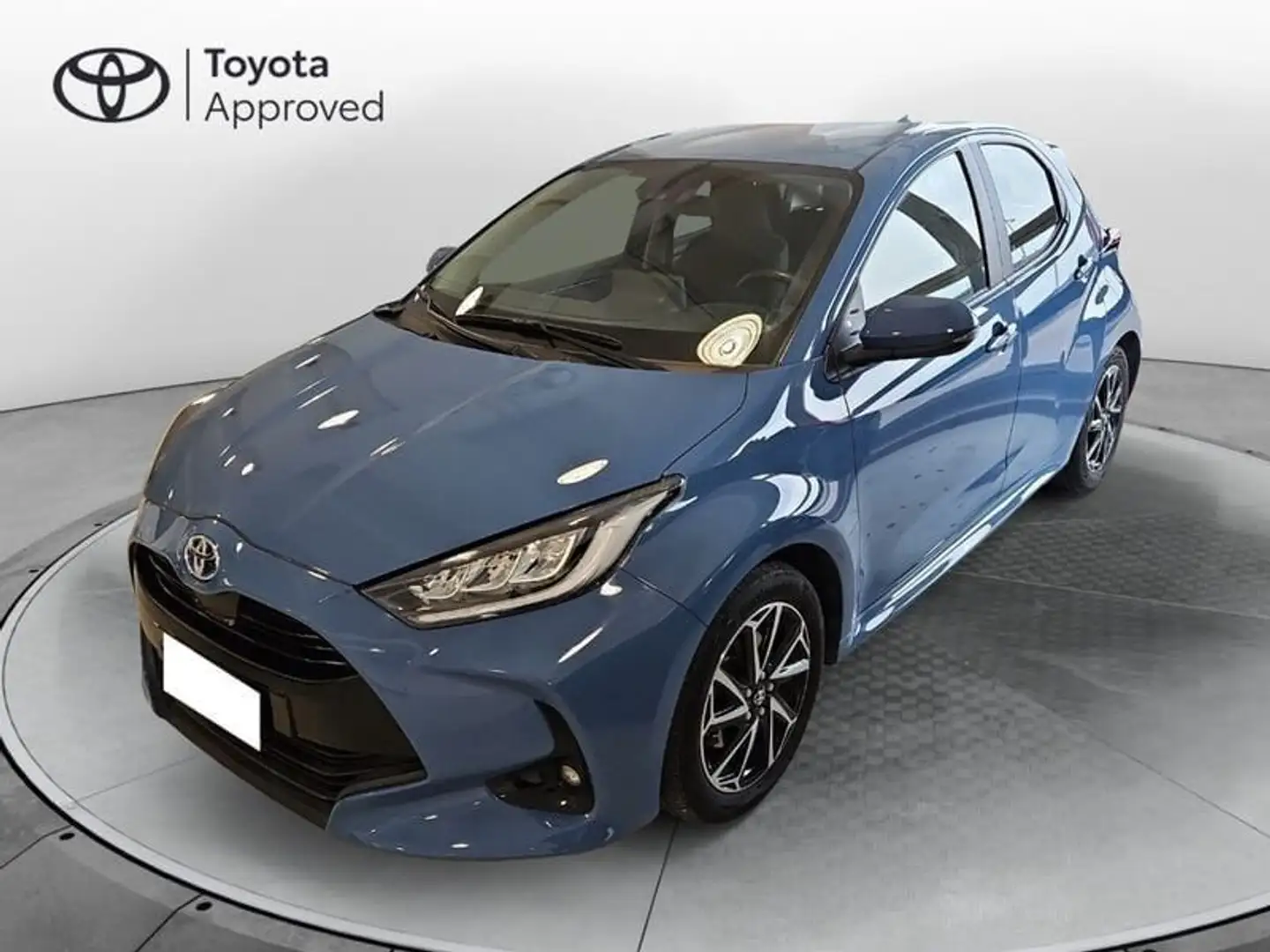Toyota Yaris 1.5 Hybrid 5 porte Trend Blu/Azzurro - 1