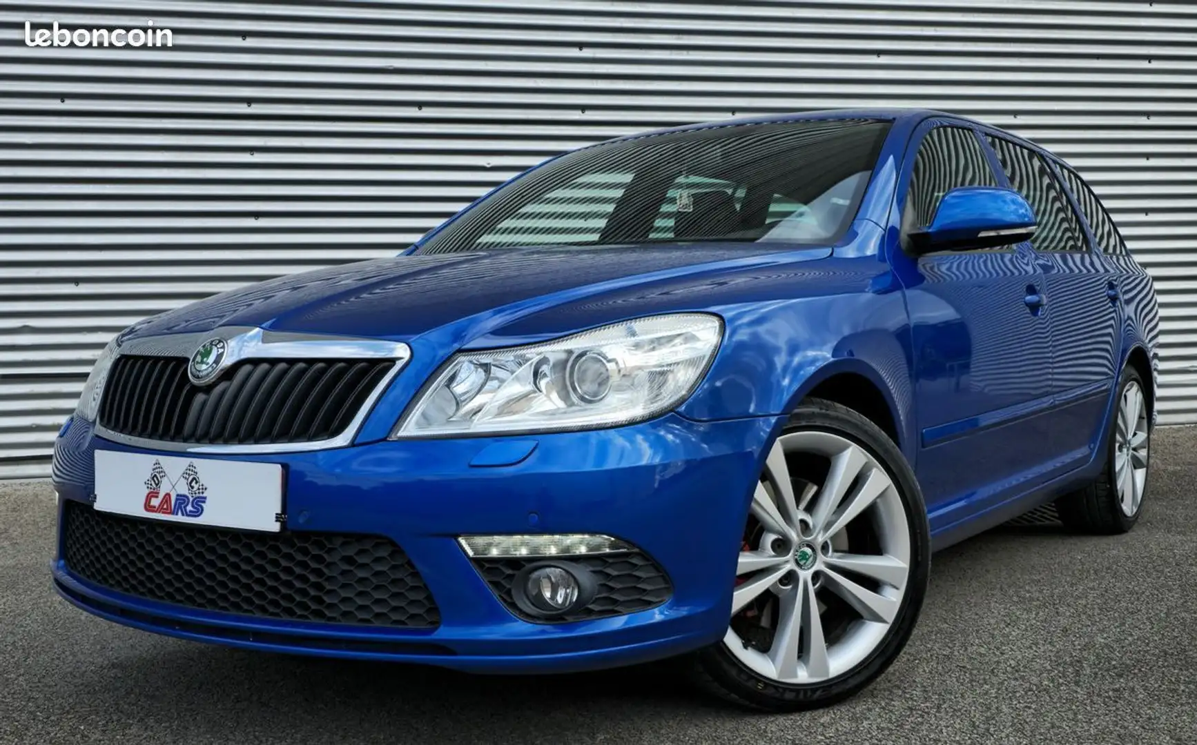 Skoda Octavia 2.0 tfsi rs Bleu - 1